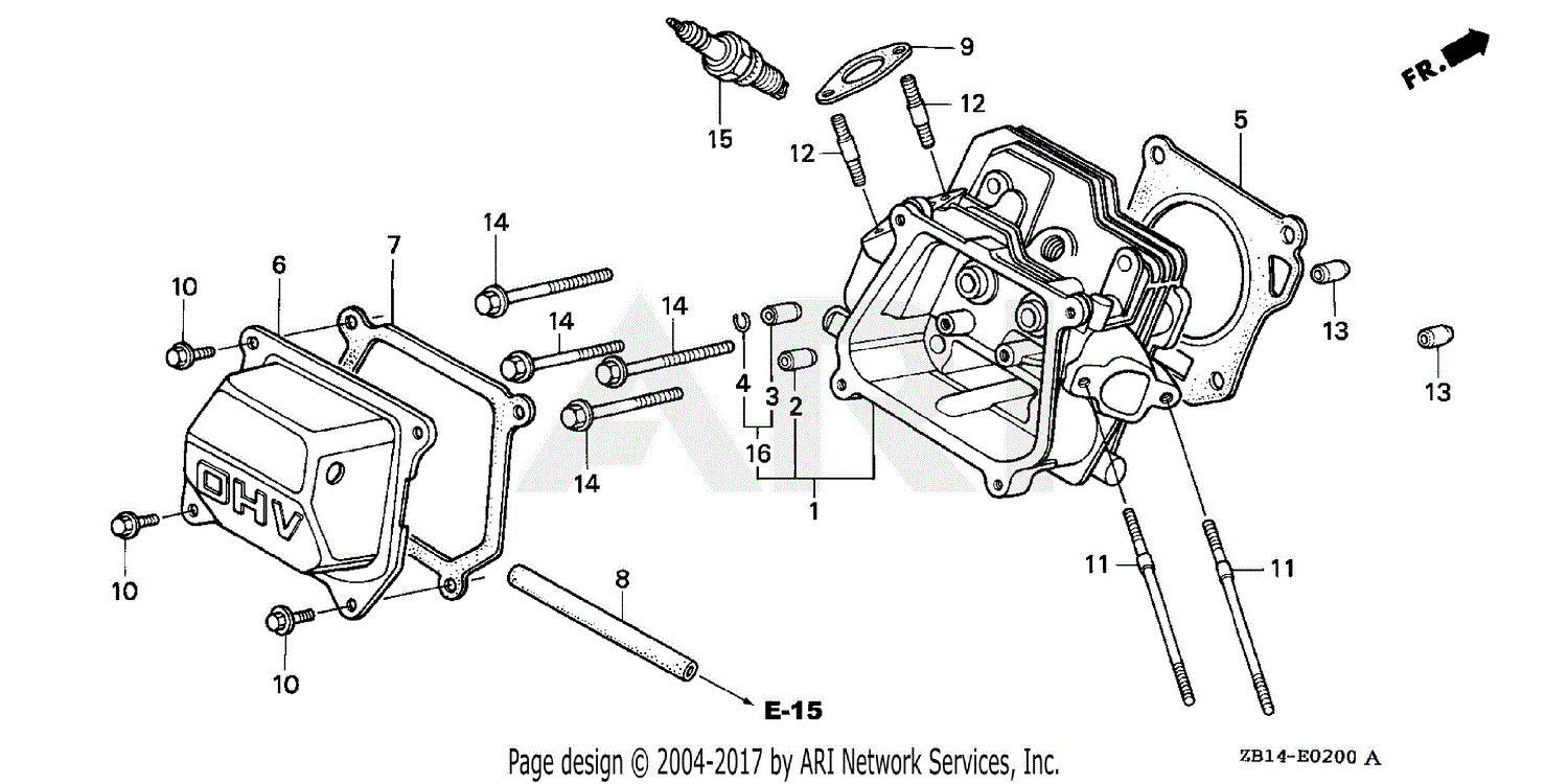 Honda EG2200X A GENERATOR, JPN, VIN# GX140-1000001 TO GX140-3263982 ...