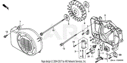 Honda EG2500XK1 AC GENERATOR, JPN, VIN# EZCR-1120001 Parts Diagram for ...