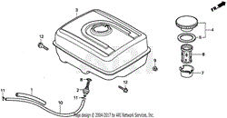 Honda EG3500X AR GENERATOR, JPN, VIN# GC04-1000001 Parts Diagram for ...