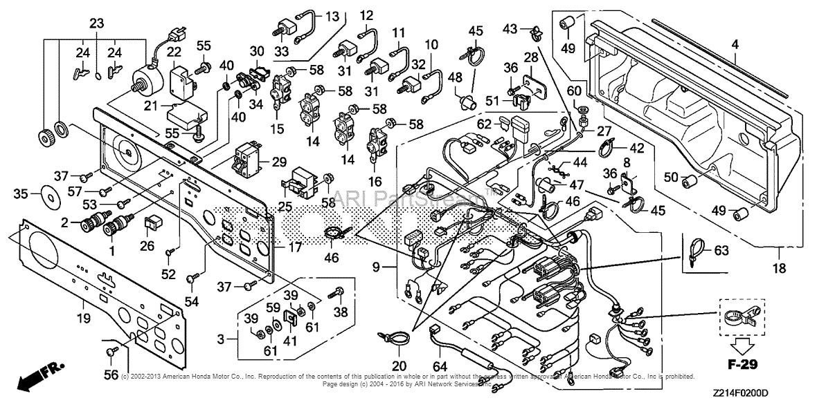 Honda EM3800SX A GENERATOR, CHN, VIN# EAMC-1000001 Parts Diagram for ...