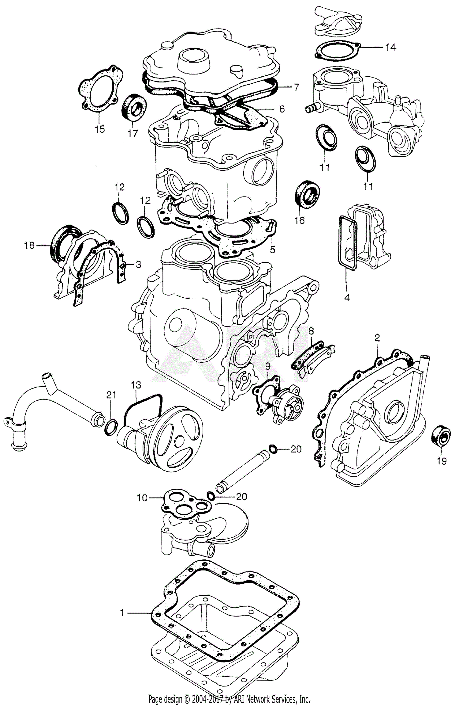 Honda Em5000 A Generator, Jpn, Vin# Em5000-1000016 Parts Diagram For 