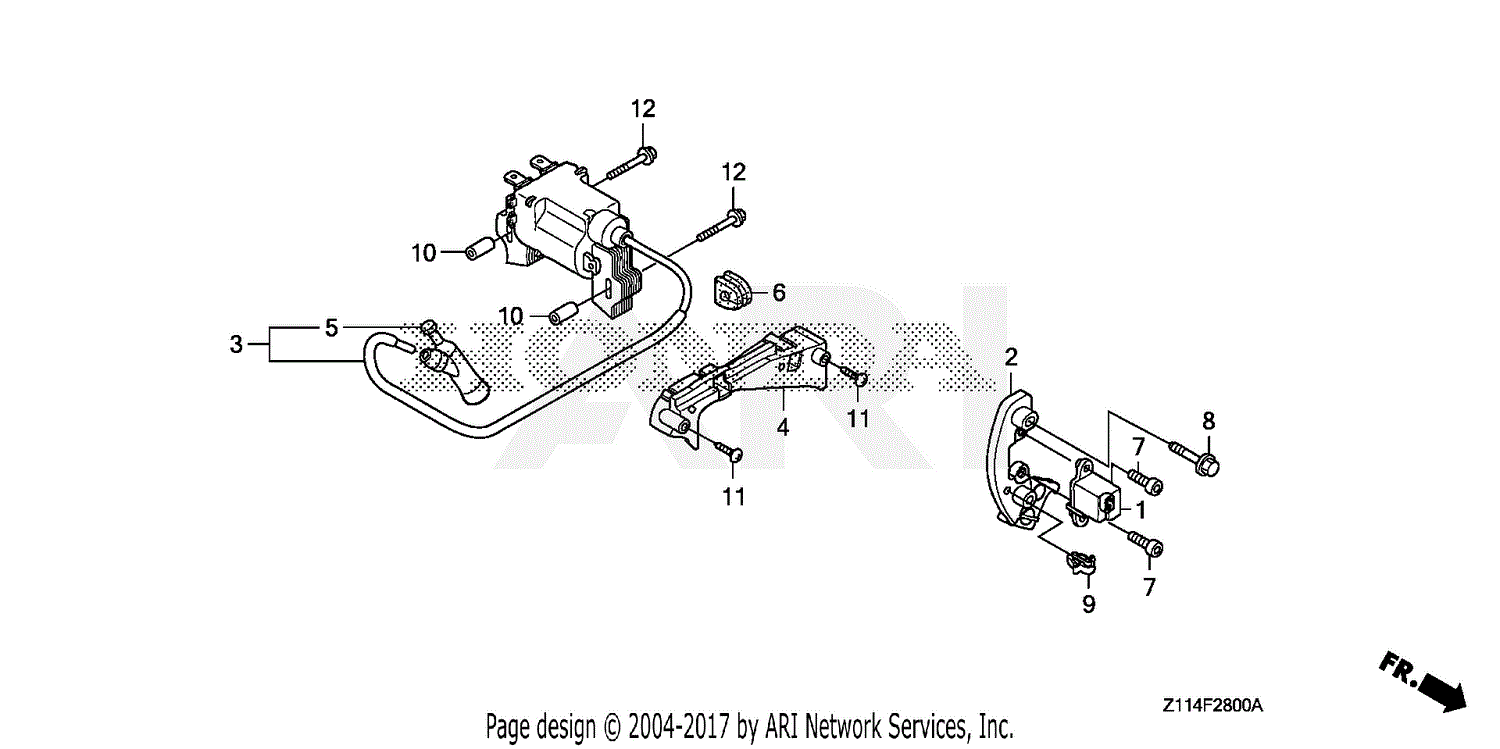 Honda EM5000IS AC GENERATOR, JPN, VIN# GC05-3600001 Parts Diagram for ...