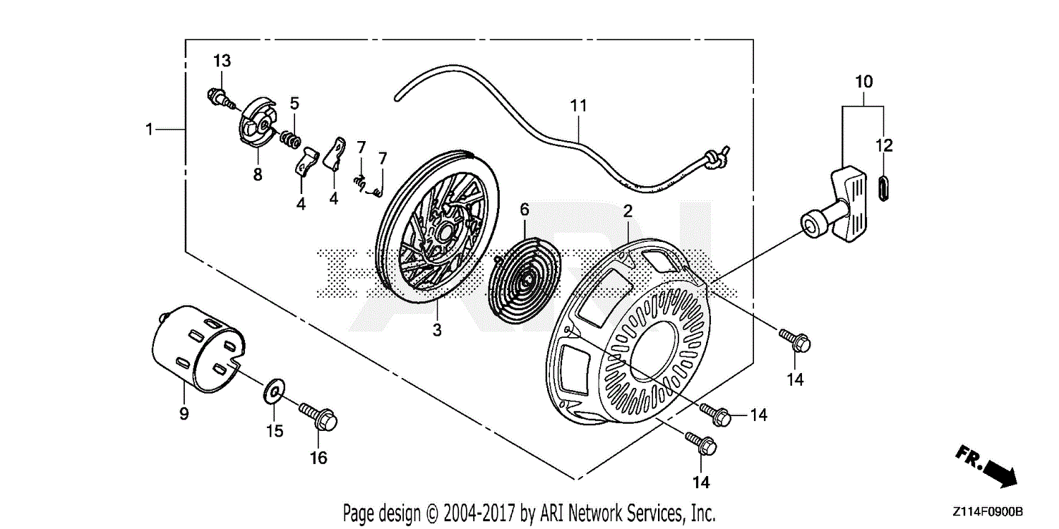 Honda EM5000IS AC GENERATOR, JPN, VIN# GC05-3600001 Parts Diagram for ...