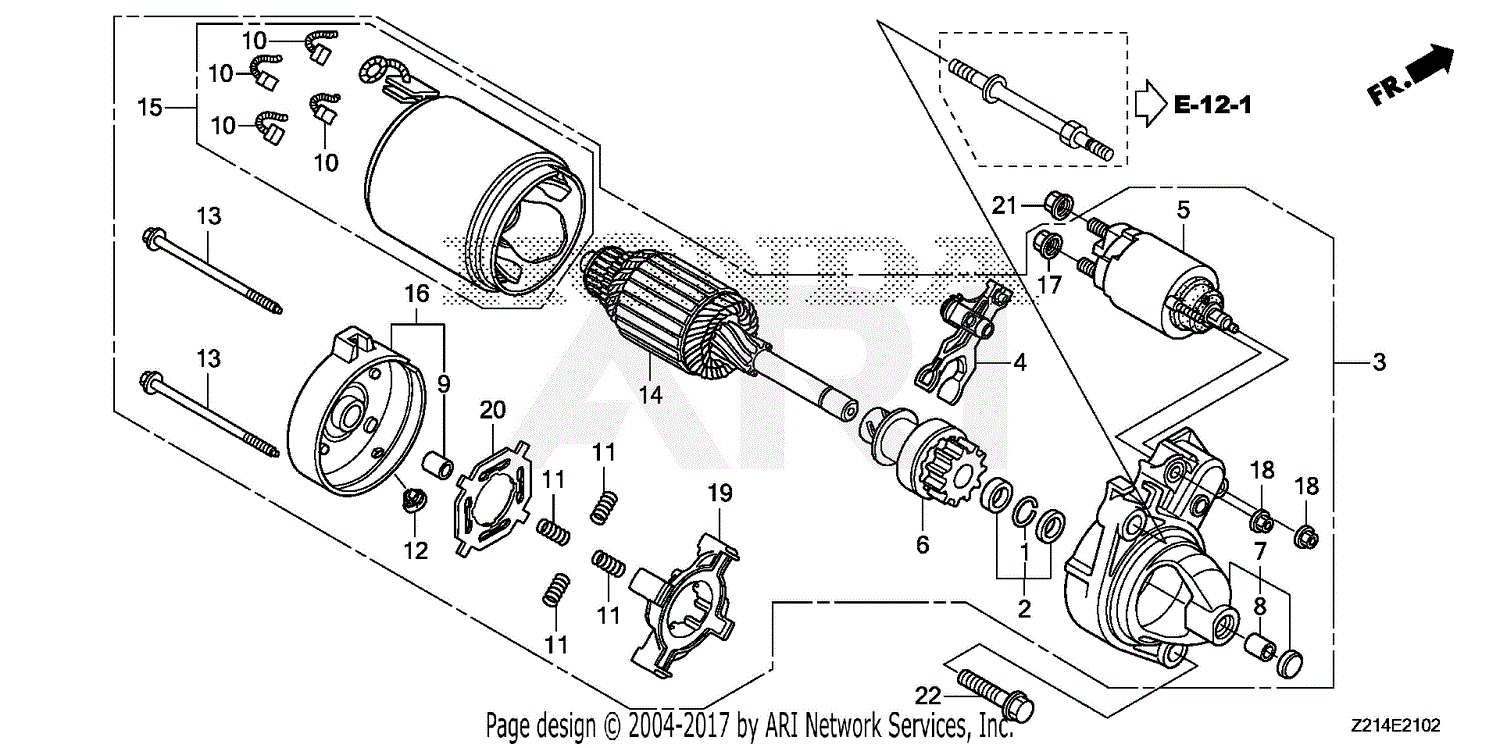 Honda Em Sxk At Generator Chn Vin Gcbdt Parts Diagram