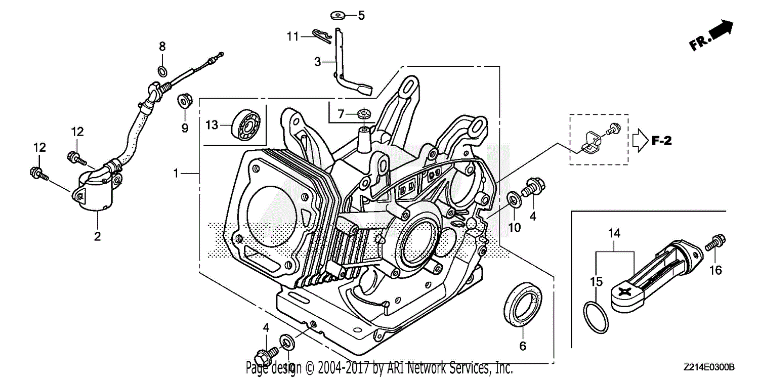 Honda Em Sxk Ah Generator Chn Vin Gcafh Parts Diagram For Cylinder