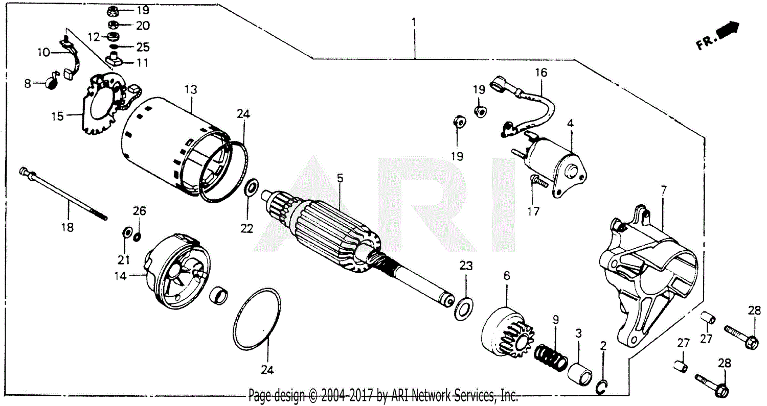 Honda EMS4000 A GENERATOR, JPN, VIN# GE400-1000001 Parts Diagram for ...