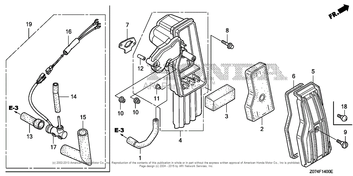 Honda Eu2000i Generator Parts List 5324