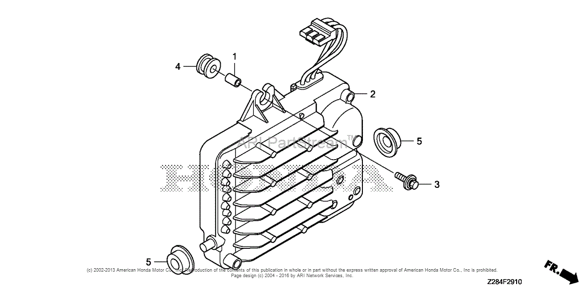 Honda EU3000I AC GENERATOR, JPN, VIN# EAVJ-1000001 Parts  