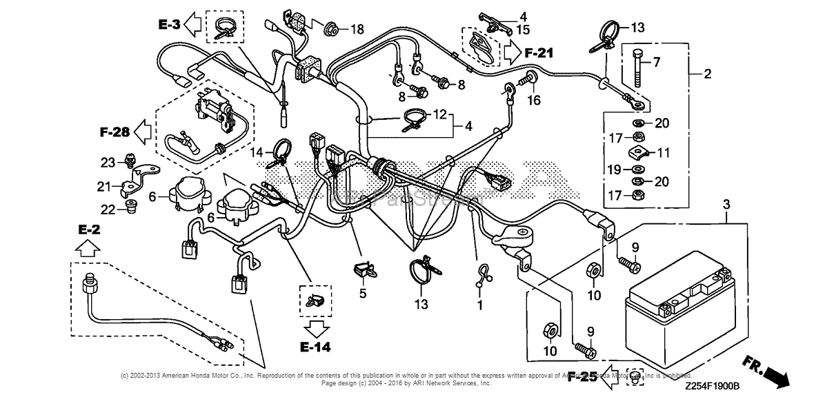 Honda EU6500IS A GENERATOR, JPN, VIN# EASJ-1000001 Parts ... cvr 12 wiring diagram 