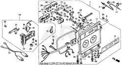 Honda Ex1000 A Generator Jpn Vin Ea4 To Ea4 Parts Diagram For Generator