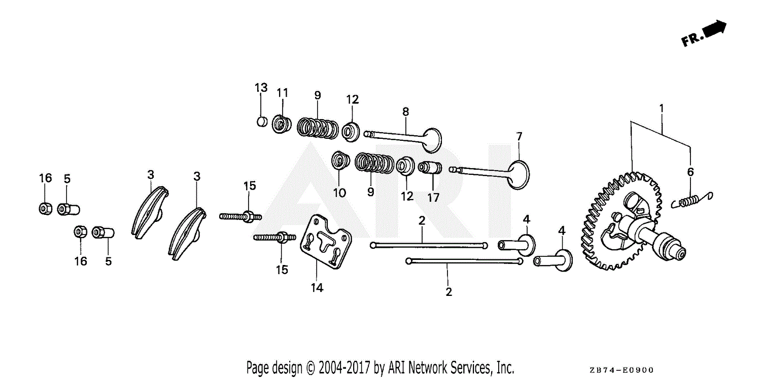 Honda EX3300S A GENERATOR, JPN, VIN# GC04-1000001 TO GC04-1528199 Parts ...