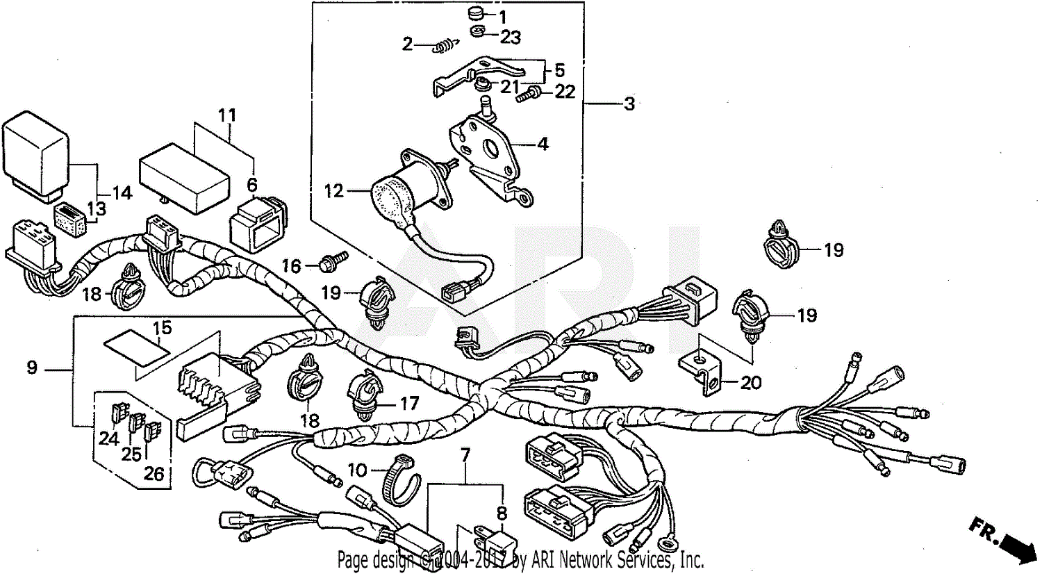 Honda EXW171S A GENERATOR, JPN, VIN# EB5-1000001 Parts Diagram for AUTO ...