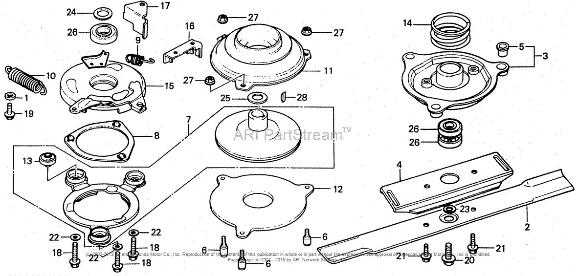 Honda HR21-5 SDA LAWN MOWER, JPN, VIN# HR21-5-1019070 ...