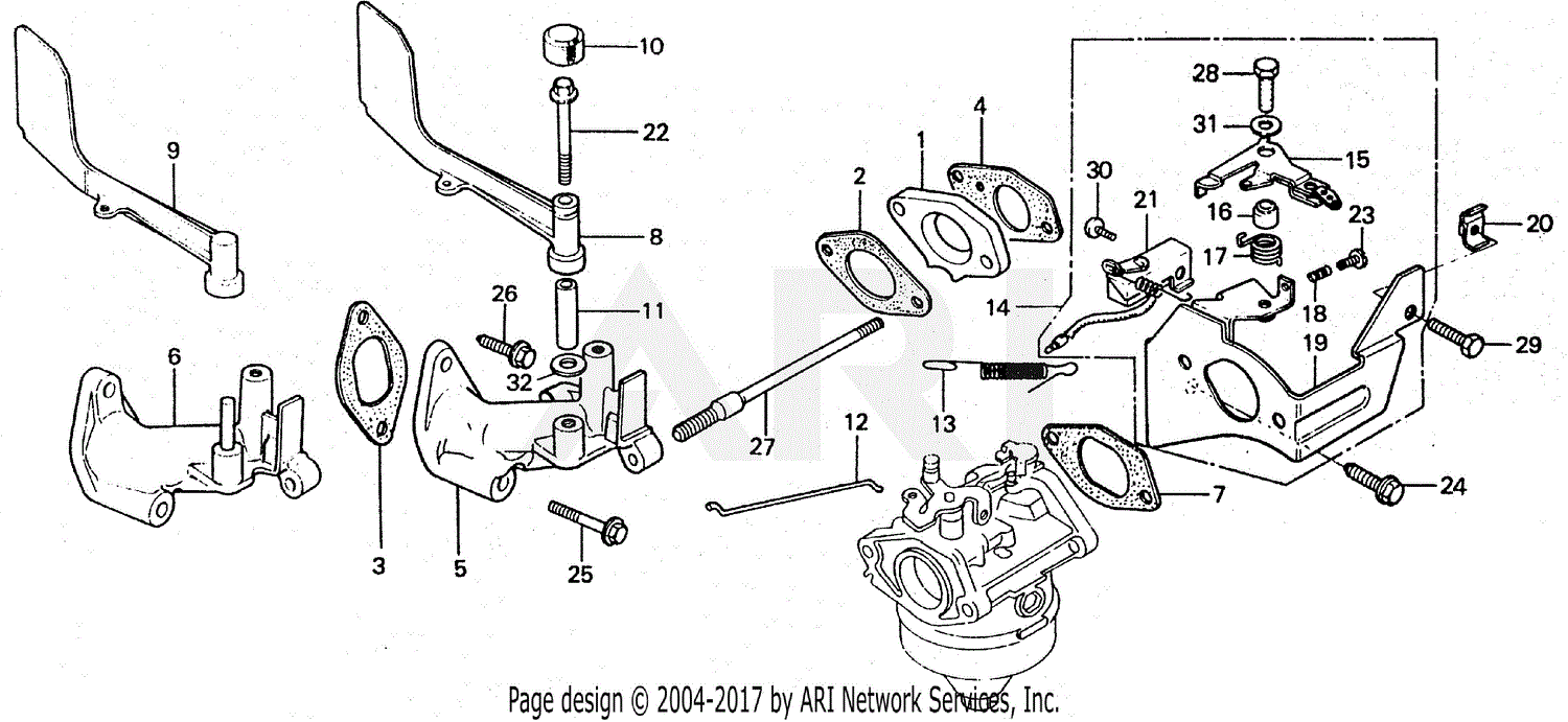 Honda HR21 SXA LAWN MOWER, JPN, VIN# HR21-1000001 TO HR21 ...