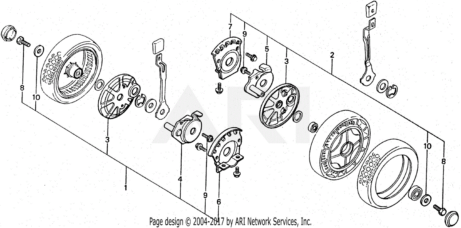 Honda HR21 SXA LAWN MOWER, JPN, VIN# HR21-1000001 TO HR21-1051093 Parts ...