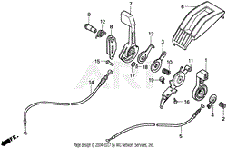 honda hr215 recoil starter