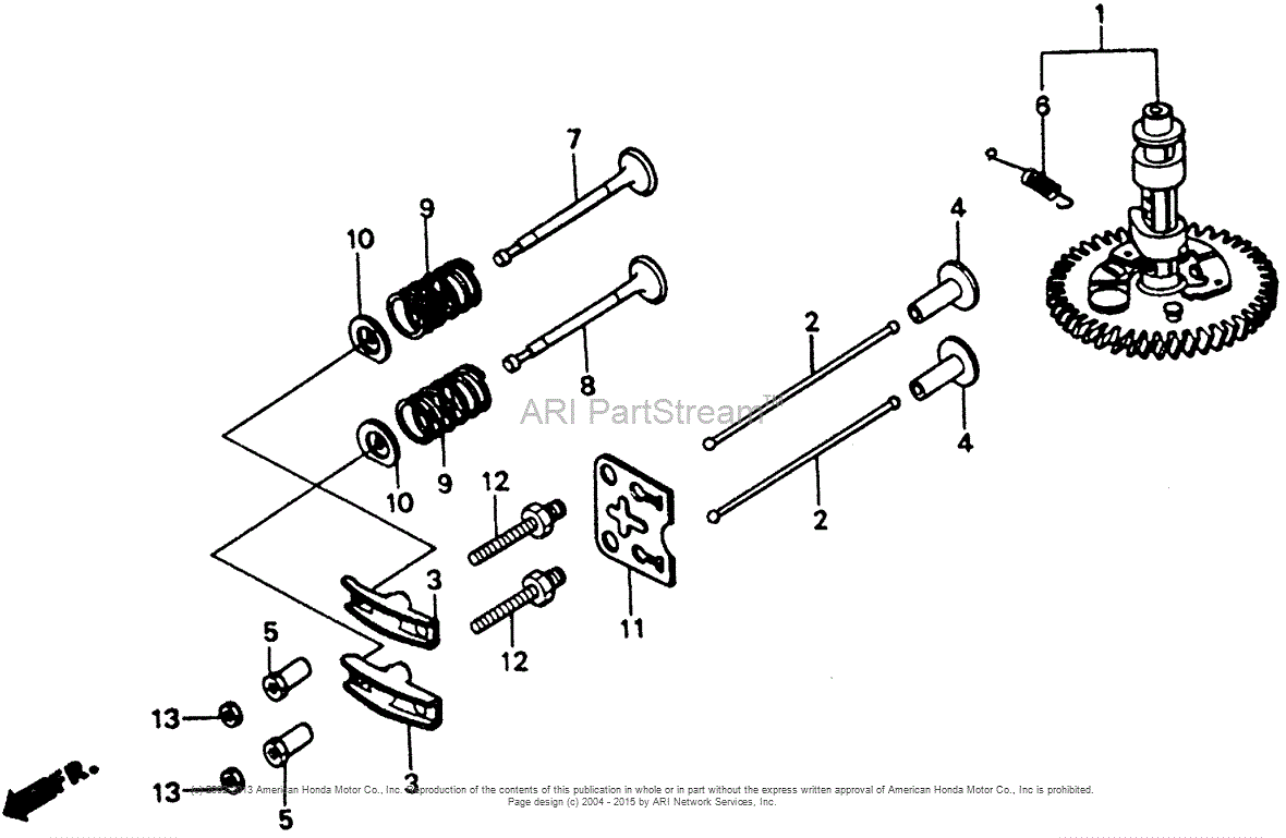 Honda HR216 SXA LAWN MOWER, JPN, VIN# MACR-1000001 Parts Diagram for ...