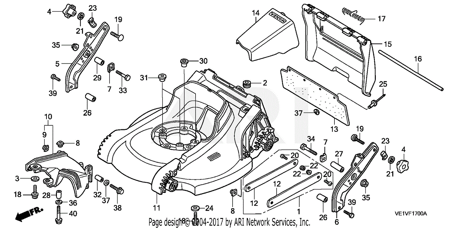 Honda Hrx217hxa Parts Diagram - Atkinsjewelry