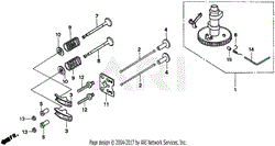 Honda HRM195 PA LAWN MOWER, USA, VIN# GJAB-6000001 Parts Diagrams