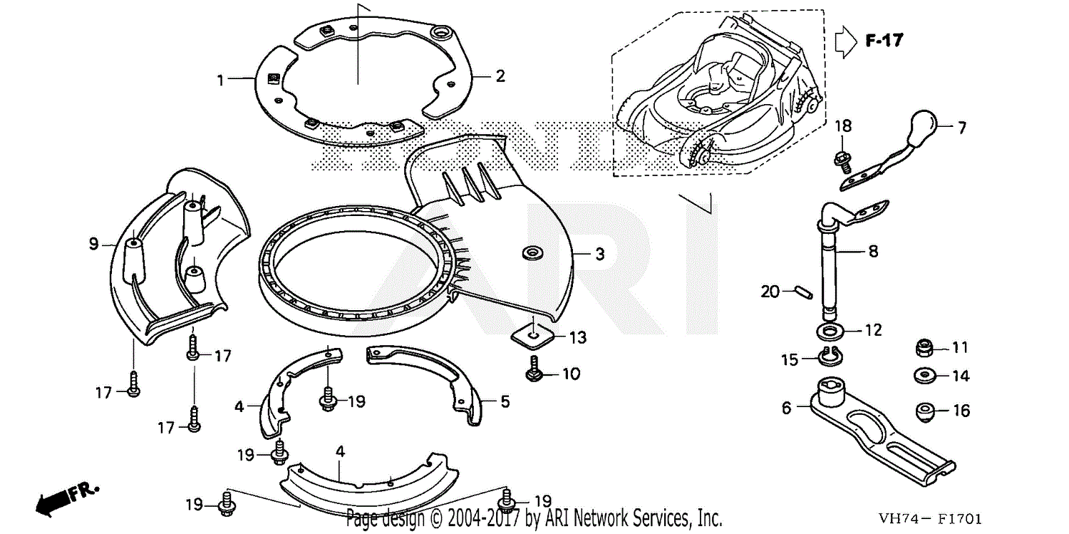 Honda Hrx217hxa Parts