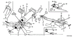 Honda hrx217 online transmission