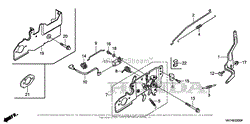 PET306  HONDA HRB HRX 217 HRB217 HRX217 Lawn Mower RECOIL STARTER ASSEMBLY 