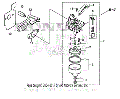 Honda HRX217K6 HYA LAWN MOWER, USA, VIN# MAMA-1000001 Parts Diagram for  CRANKCASE (HRX217K6)