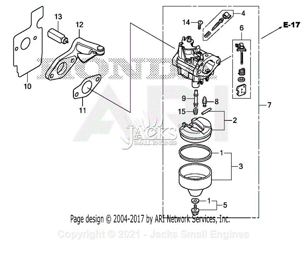 Honda HRX217K6 VKAA LAWN MOWER USA, VIN MAMA1000001 Parts Diagram for