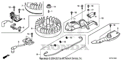 Honda HRX217K6 VYA LAWN MOWER, USA, VIN# GJAUK-1000001 Parts Diagram ...