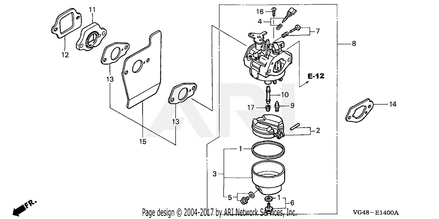 Honda HRZ216 TDAA LAWN MOWER, USA, VIN GJAEA1000001 TO GJAEA6699999