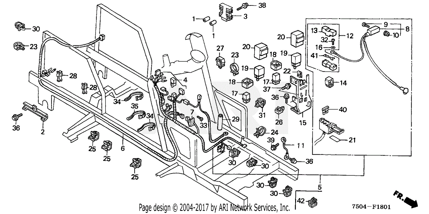 Honda Ht3813 Parts Manual
