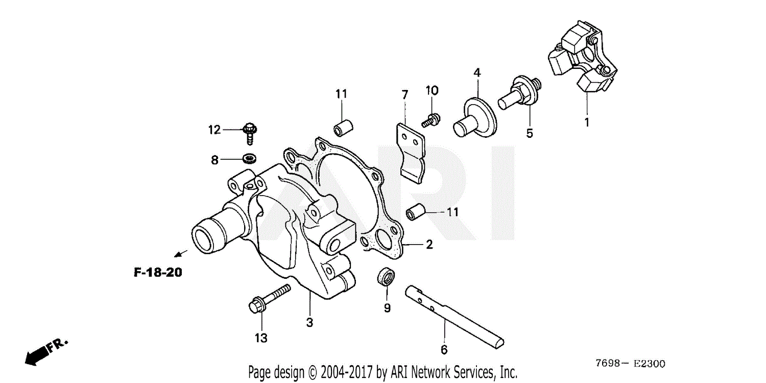 Honda H5518 A4/B MULTI-PURPOSE TRACTOR, JPN, VIN# TZAC-2000001 TO TZAC ...