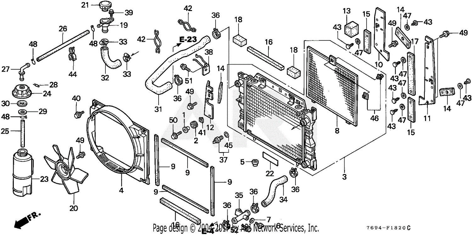 Honda H5518 NAC4/B MULTI-PURPOSE TRACTOR, JPN, VIN# TZAC-3600001 Parts ...