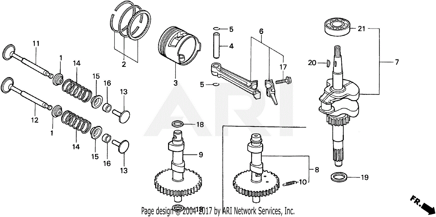 Honda HP250 CA POWER CARRIER, JPN, VIN# NA1-2000001 TO NA1-2599999 ...