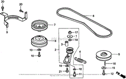 Honda 2024 h3011 parts