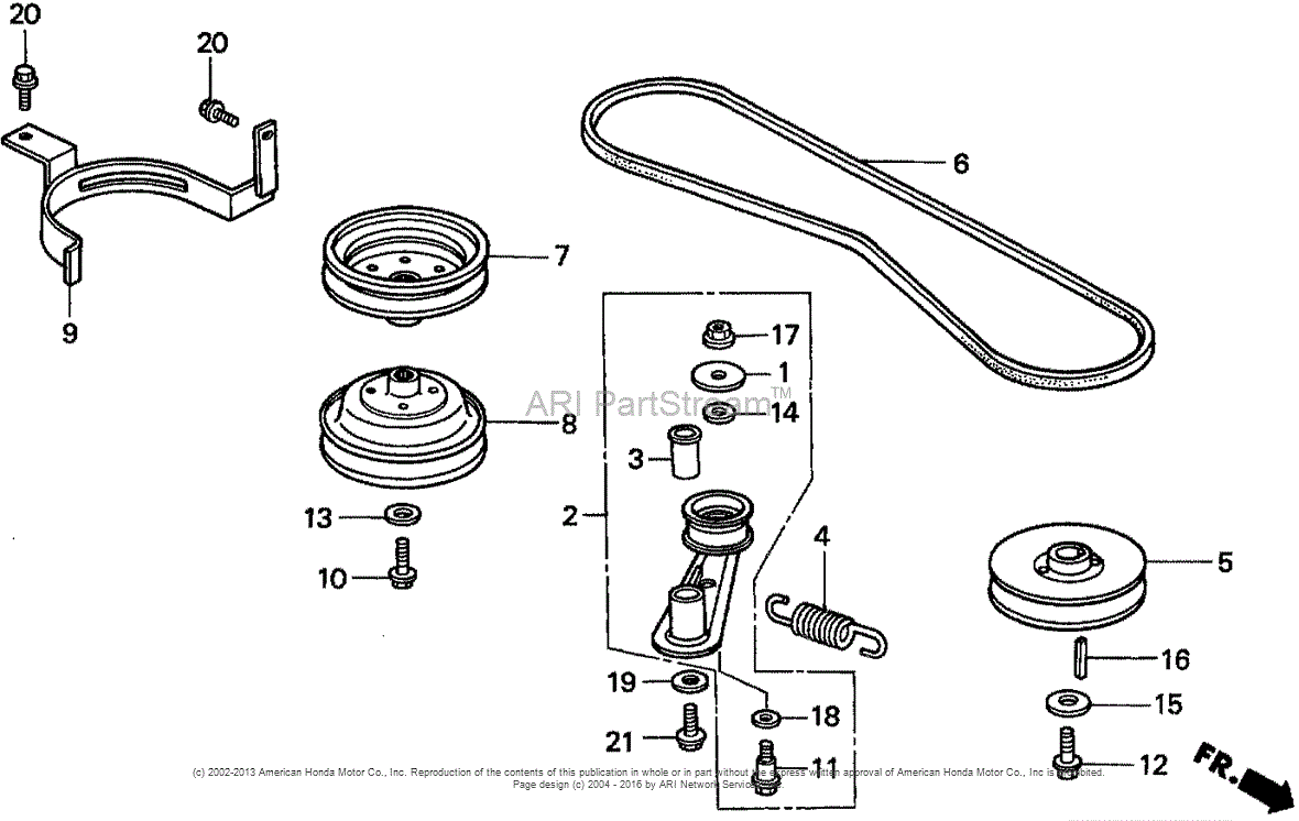 pulley parts