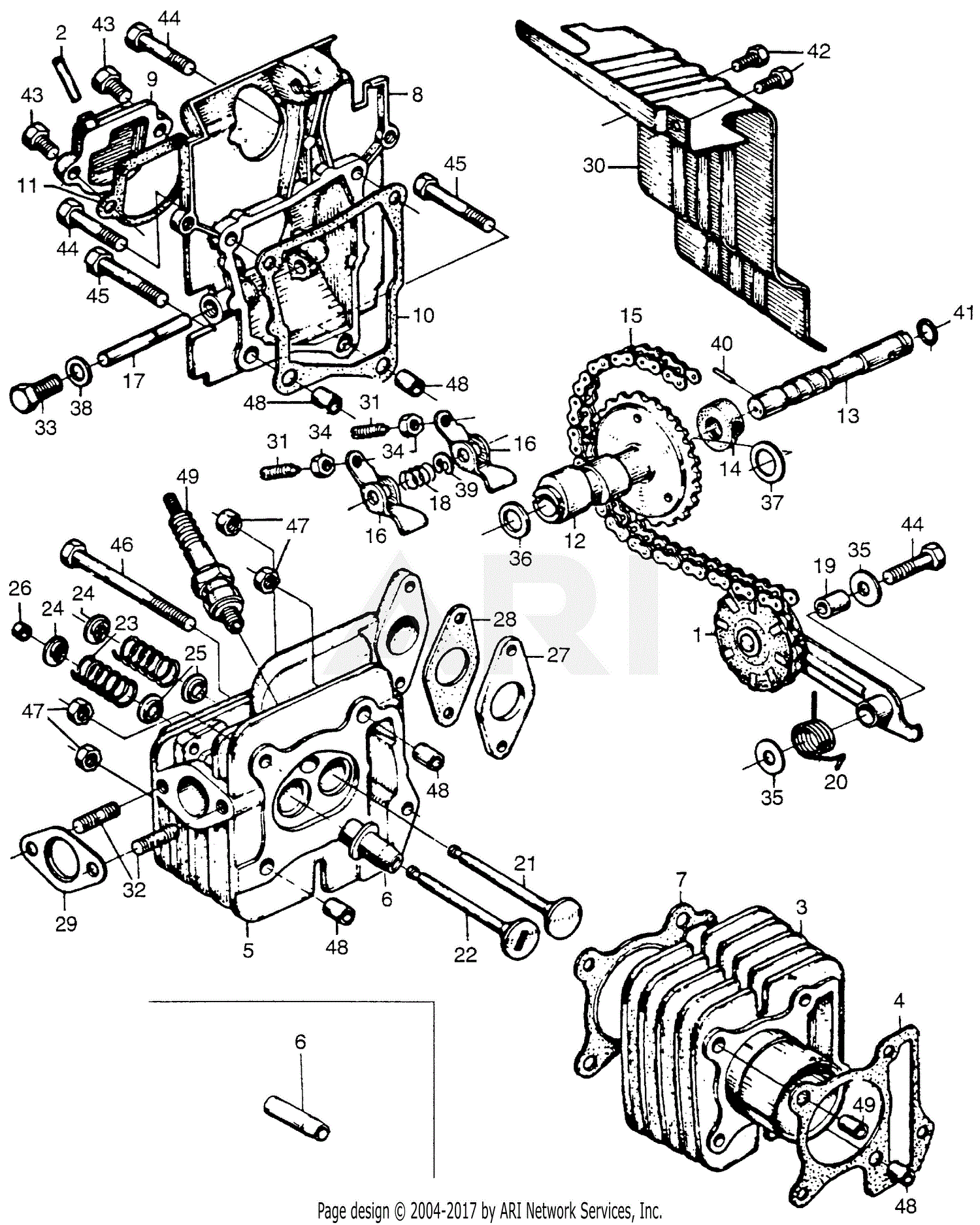 Honda A ROTOTILLER, VIN# 715-150005 TO 715-275829 Parts Diagrams