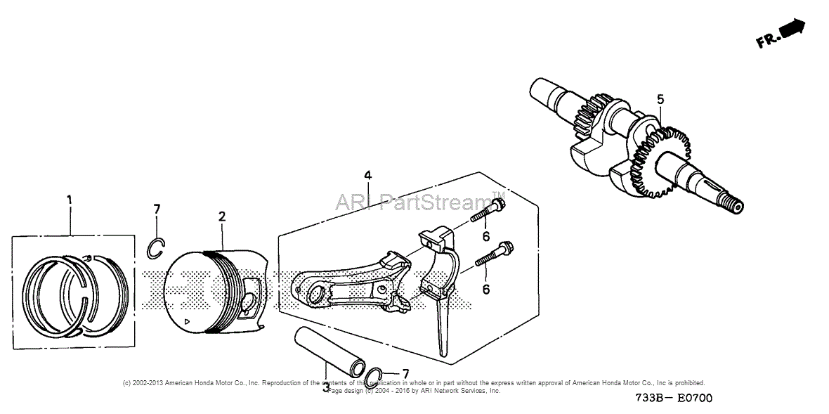 Honda FC600 A ROTOTILLER, JPN, VIN# FAMJ-1000001 Parts Diagram for ...