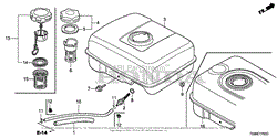 Honda FC600 AC ROTOTILLER, JPN, VIN# FAMJ-1000001 Parts Diagrams