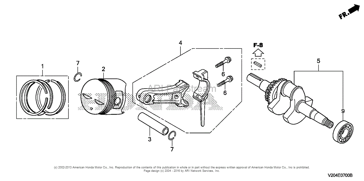 Honda FRC800K1 A ROTOTILLER, JPN, VIN# FAHJ-1100001 Parts Diagram for ...