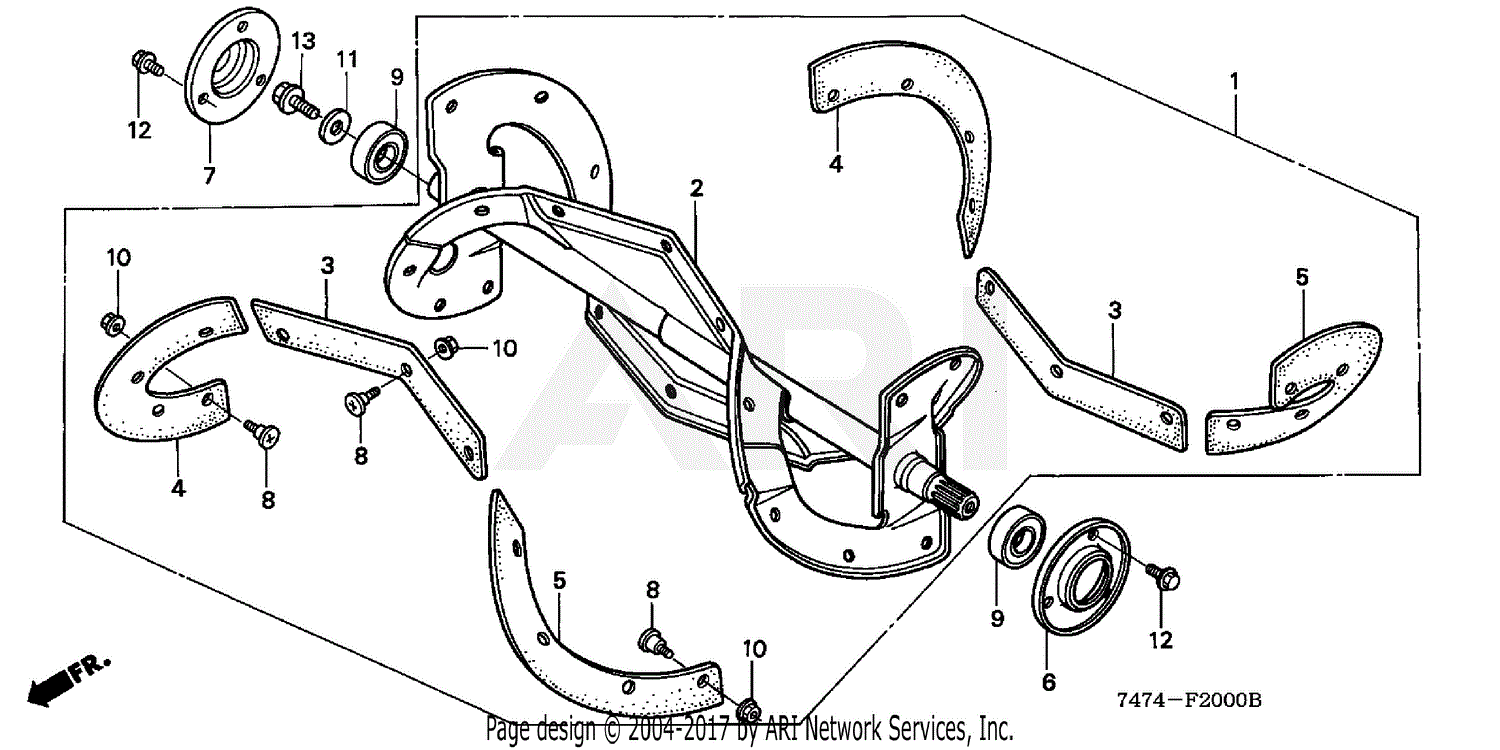 Honda HS521 A SNOW BLOWER, JPN, VIN# SAG-1000001 TO SAG-1099999 Parts ...