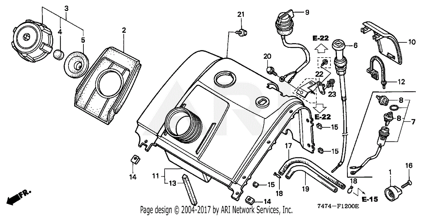 Honda HS621 A/A SNOW BLOWER, JPN, VIN# SZAN-1000001 TO SZAN-1038238 ...