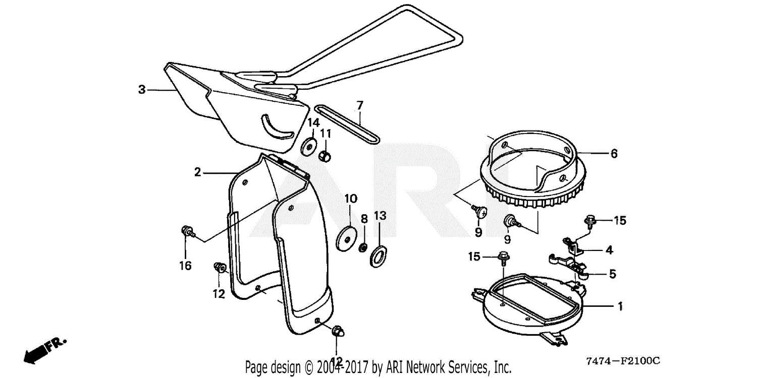 Honda HS621 A/E SNOW BLOWER, JPN, VIN# SZAN-1130379 Parts Diagram for ...