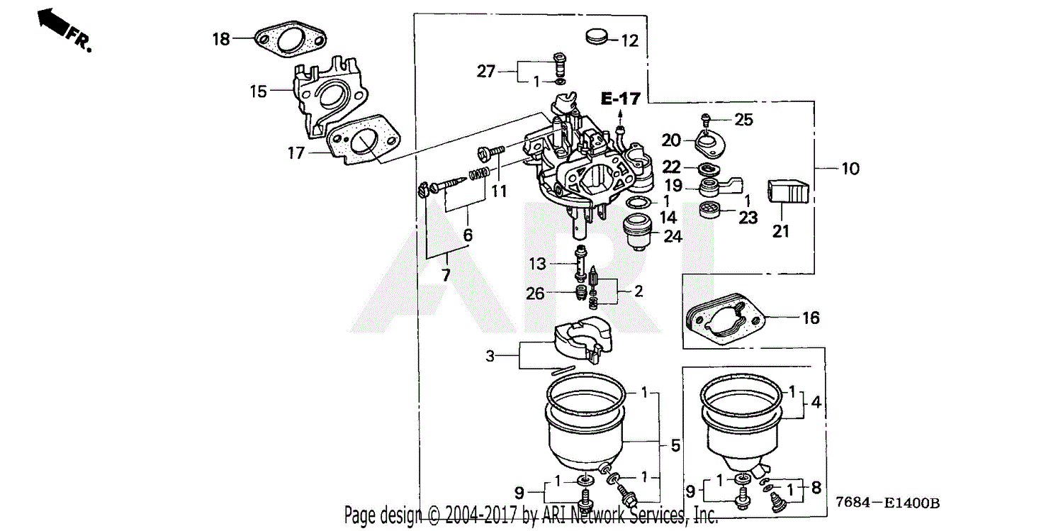Carburetor Carb Gasket For Honda HS828 HS80 HS928 Snow Blower 