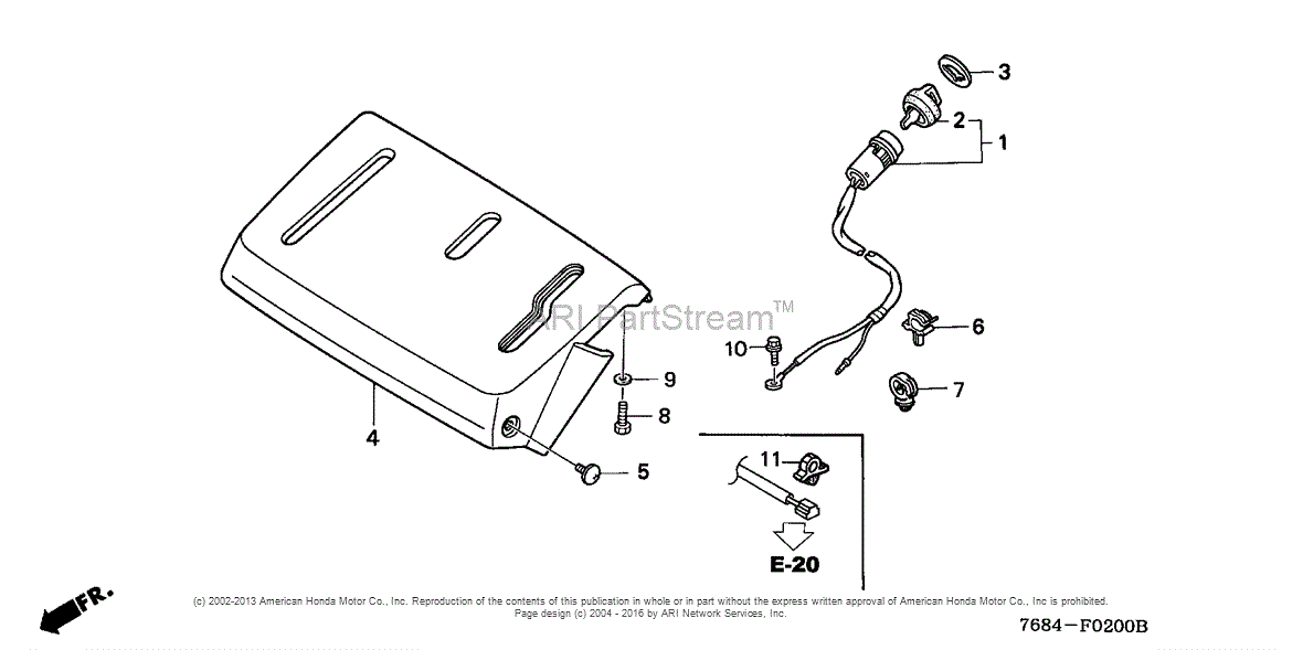 Honda Hs928 Waa Snow Blower Jpn Vin Szas 1130001 Parts Diagram For Control Panel 0376