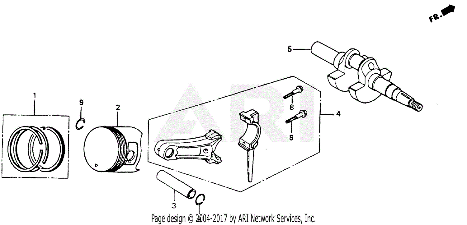 Honda WB20X C WATER PUMP, JPN, VIN# GX110-1000001 Parts Diagram for ...