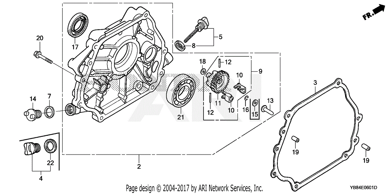 Honda WT30XK4 AC WATER PUMP, JPN, VIN# GCBHT-1000001 Parts Diagram for ...