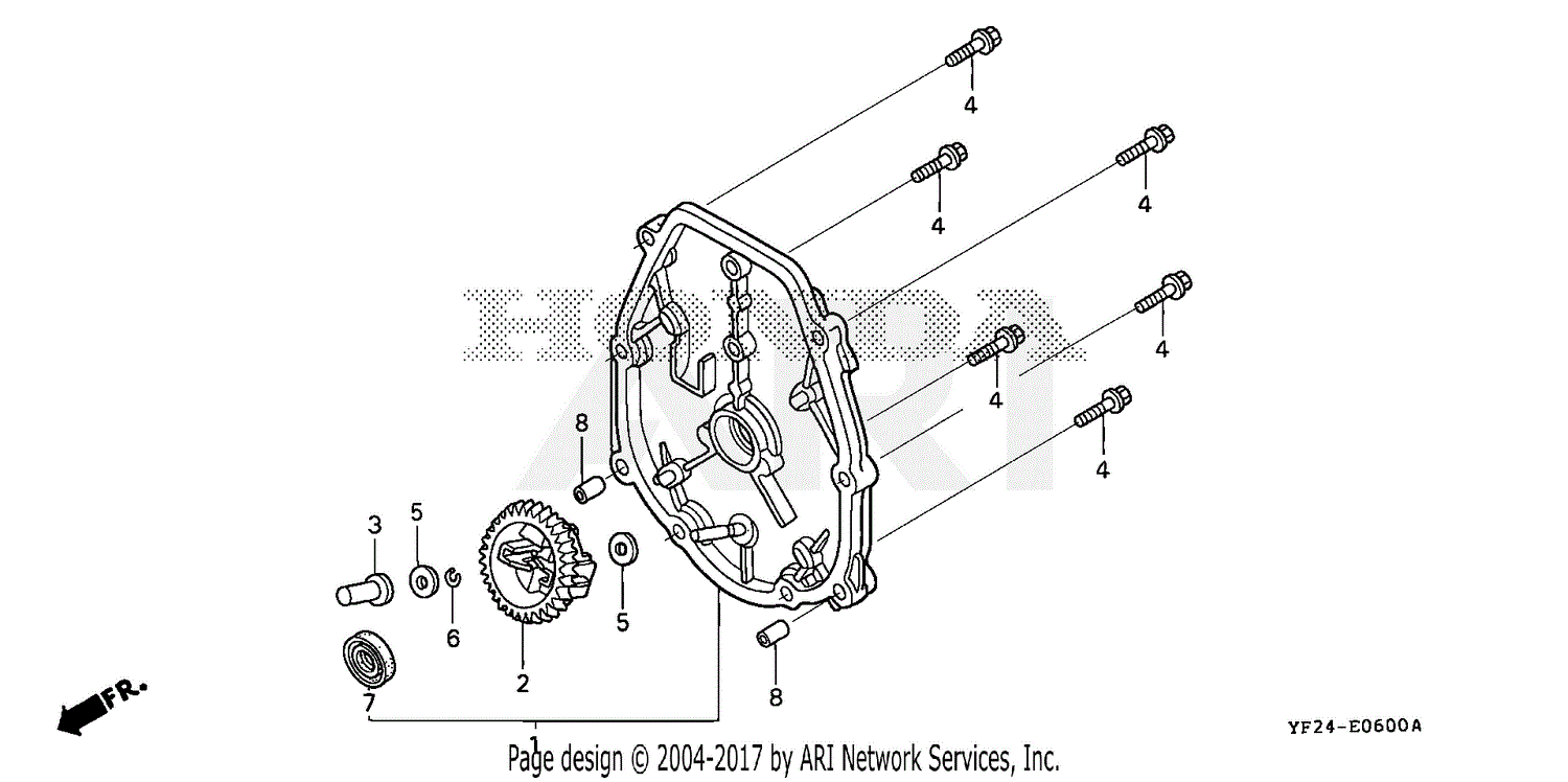 Honda Wx15 Parts Diagram