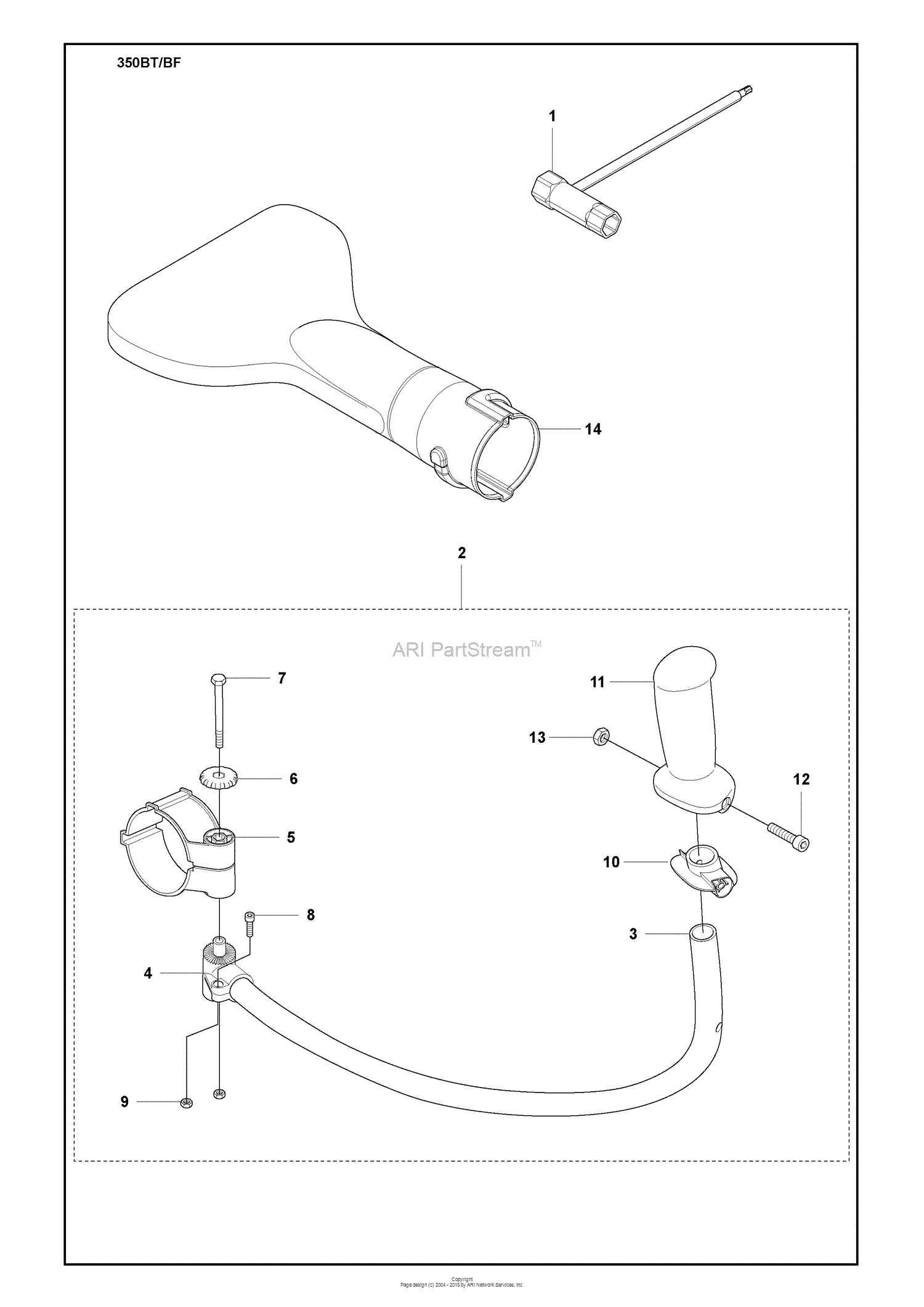 Husqvarna 350 BT (2009-03) Parts Diagram for *Accessories honda 350 es wiring diagram 