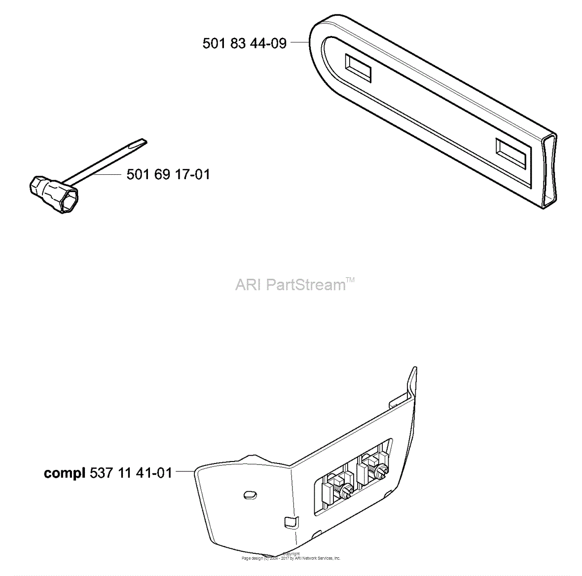 Husqvarna 338 XPT (2003-11) Parts Diagram for Accesories